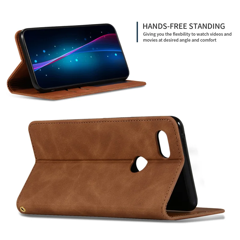 

Business Flip Magnetic Phone Case For Google Pixel 3 3A with card holder wallet For Google Pixel 3 XL 3A XL Cover