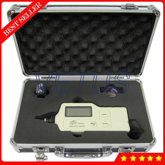 

GM63A Digital Vibration Meter Price with handheld Mechanical fault detector