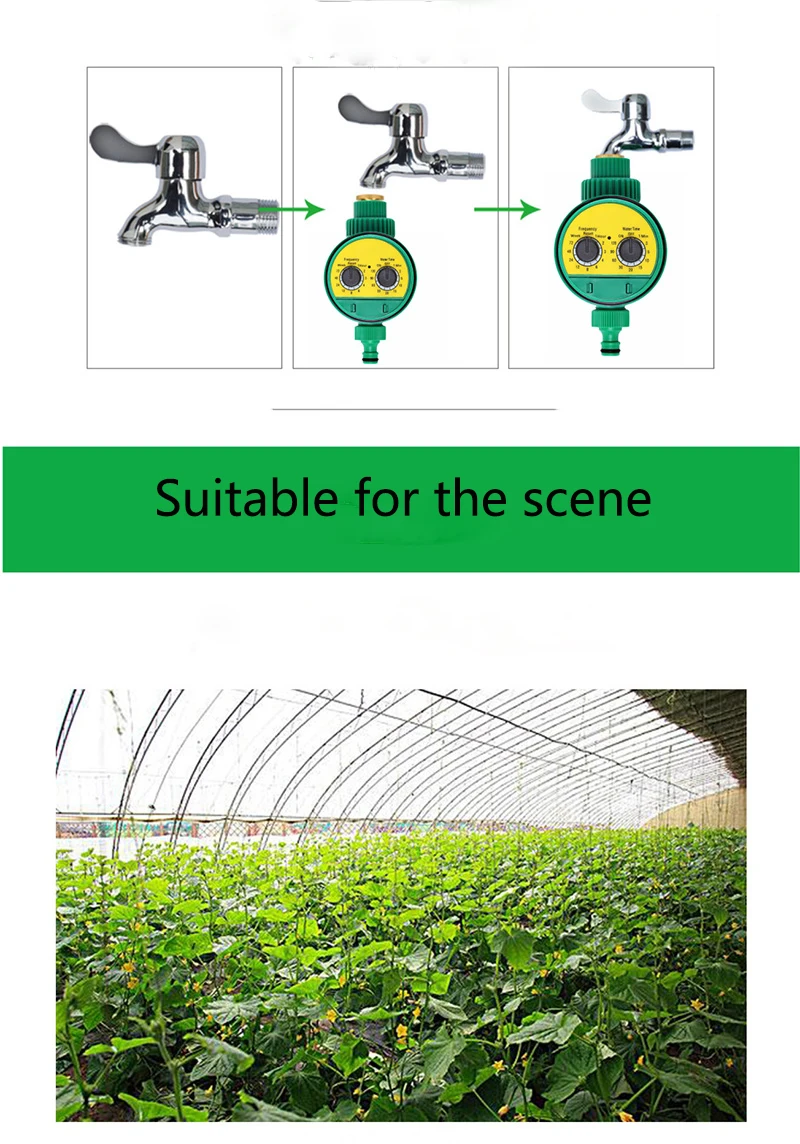 Electronic irrigation controller Irrigation system Irrigation timer Automatic watering device Garden Watering Timer Electronic irrigation controller Irrigation system Irrigation timer Automatic watering device Garden Watering Timer