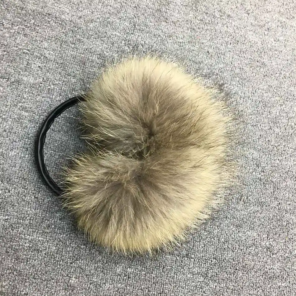 natural fox fur winter earmuffs  (28)