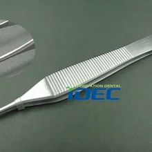 Пинцет адсона зубные щипцы прямые защиту окружающей среды не крюк Стоматологический Хирургический Инструмент на высоком каблуке 11 см, 1 шт