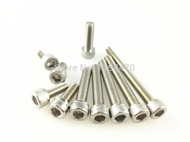 M6 GWR Colourfast® Cap Head Screws A2 Stainless Steel Coloured Socket Bolts 