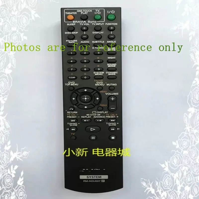 

CN-KESI NEW Remote Control Fit For Sony RM-ADU004 RM-ADU007 RM-ADU006 RM-ADU008 148057111 DAV-HDX475....DVD Theater System