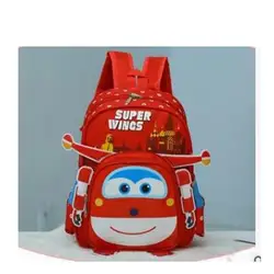 Новый Супер крыло 3D Стиль детей школьный рюкзак милые мультгерои детский сад мальчик девочка ребенок рюкзак