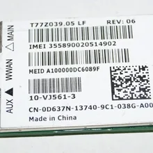 Беспроводной адаптер для Sirra Qualcomm dell Gobi1000 DW5600 5600 UN2400 Mini PCI-express 2G 3g HSDPA WCDMA WWAN wifi карта gps