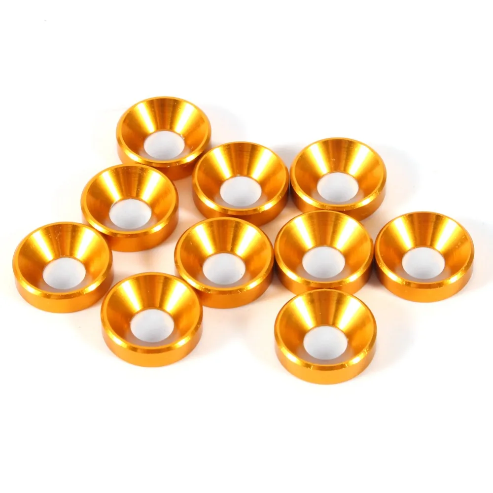 

M5 Aluminum Washer Countersunk Flat Head Screw Bolt Washer 4 Color Optional