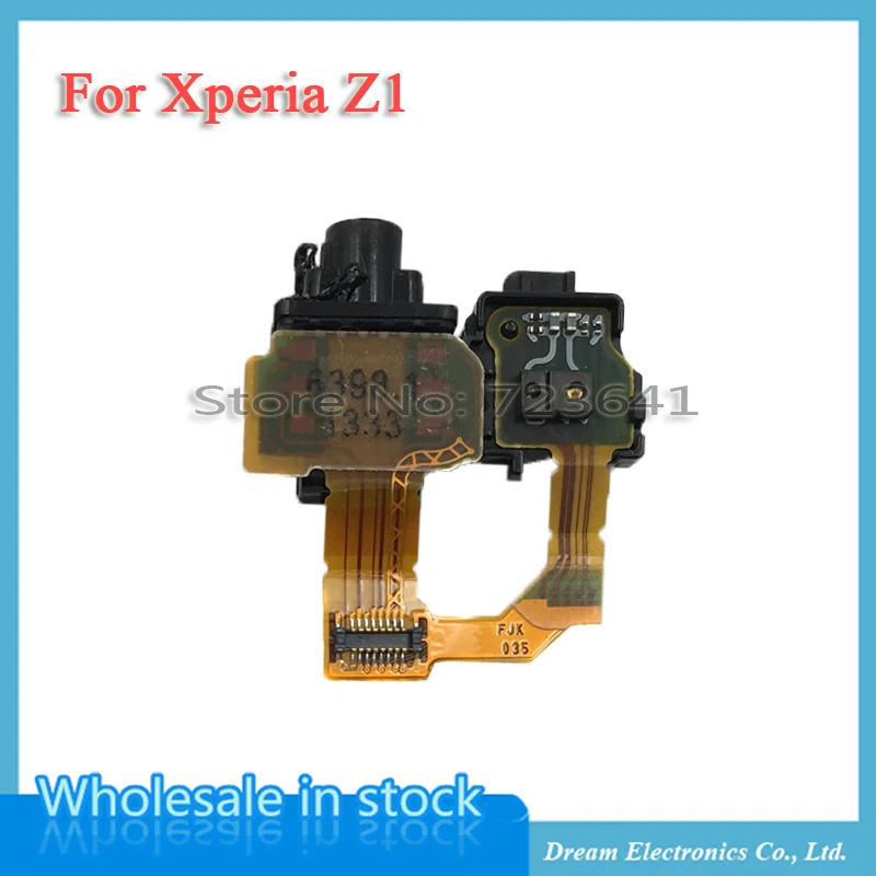 Сменный кабель для наушников Sony Xperia Z1 L39h C6903 аудиоразъем наушников|connector flex cable|flex