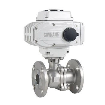 

DN15 1/2" 2 Way High Performance ON/OFF Electric Actuated Flange Ball Valve