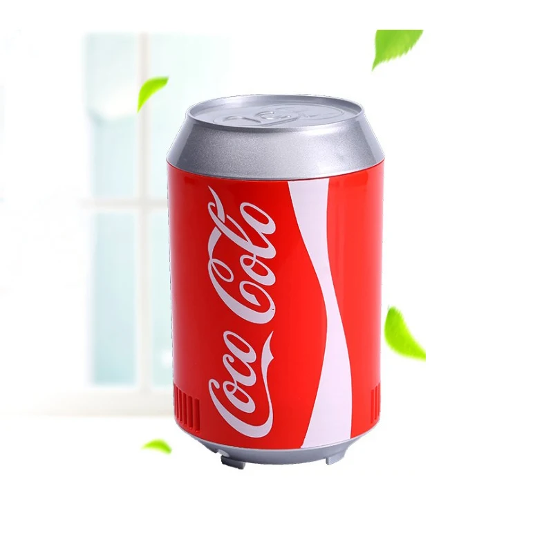 Portable Mini Fridge Hot And Cold cooler Gadget Beverage tanks Cooler Warmer Refrigerator small Movable fridge Cooler Fridge 5