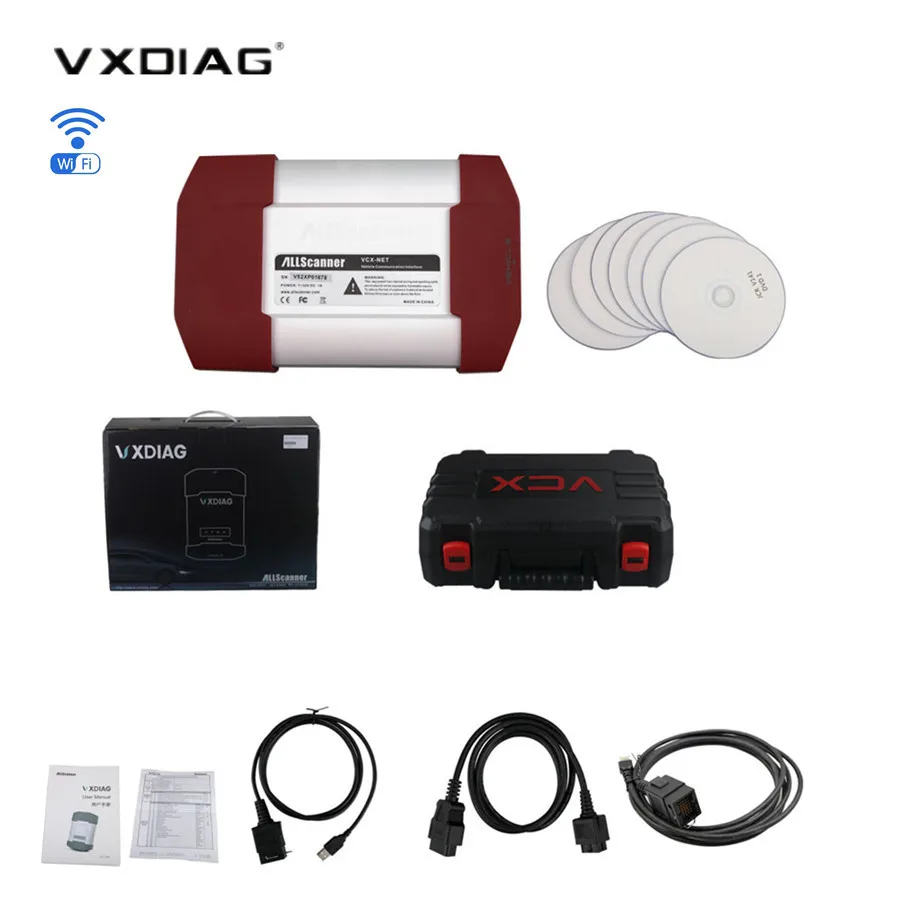 WIFI VXDIAG VXC Plus MULTI Diagnostic Tool 4 in 1 for HONDA V3.014+ for