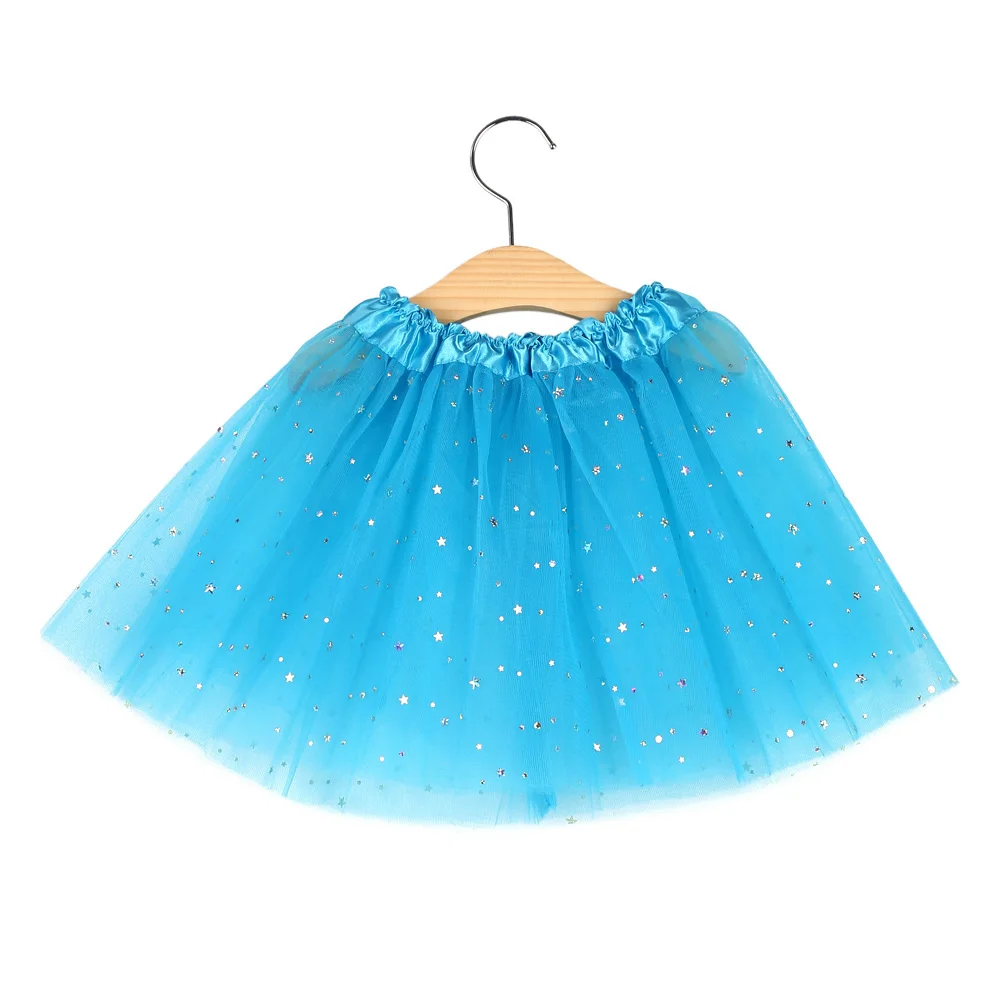 Buy Baby Girls Skirt Cute Tulle Sequin Star Glitter