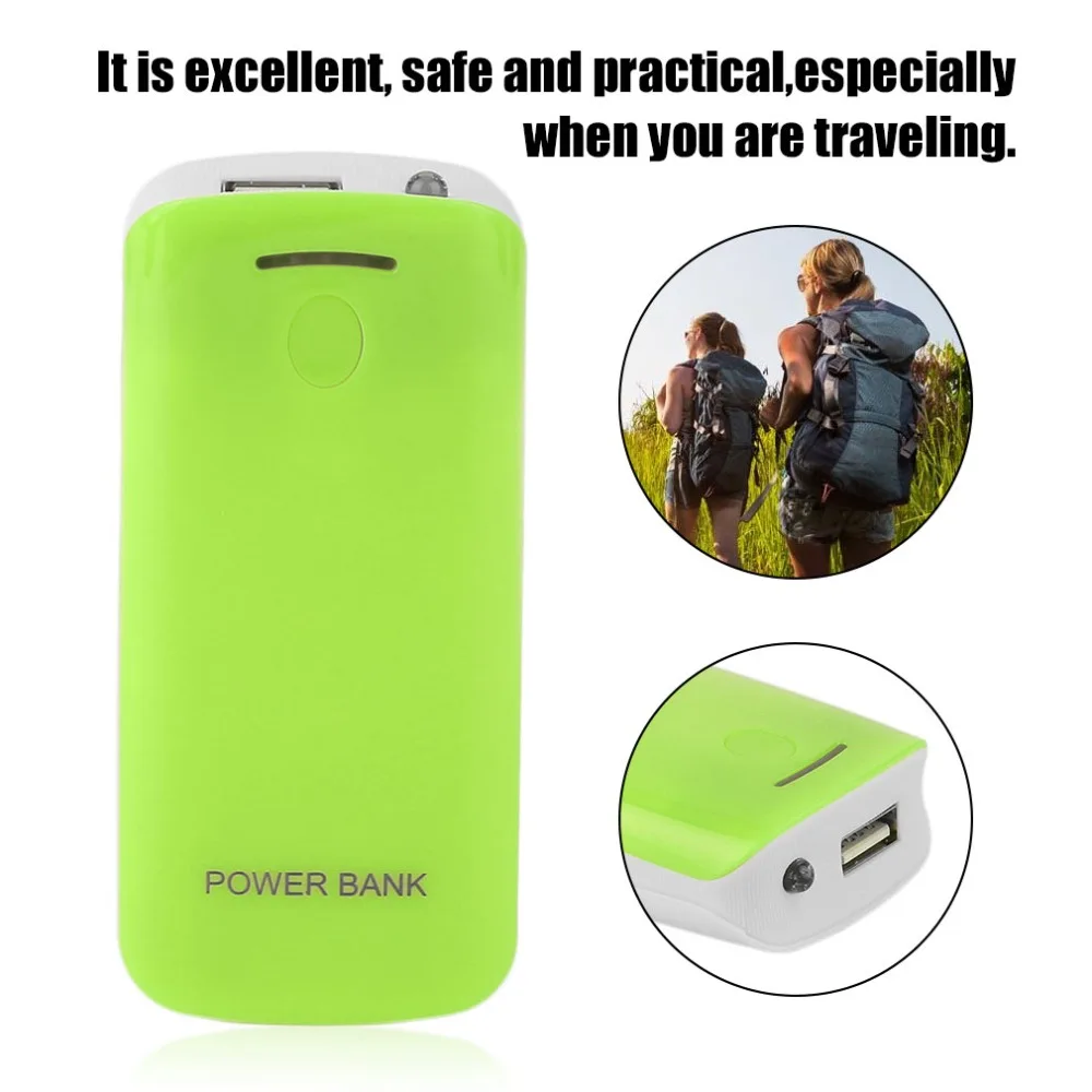 Creative Design 5600mAh USB Charging Portable External Backup Battery Charger 2*18650 Battery Power Bank Case Creative Design 5600mAh USB Charging Portable External Backup Battery Charger 2*18650 Battery Power Bank Case