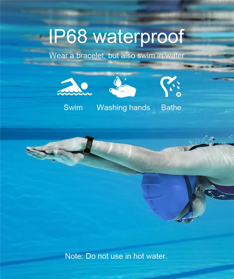 IP68 Waterproof Smart Watch Men Heart Rate Blood Pressure Fitness Tracker Smartwatch Swimming Clock Women For IOS Android (9)
