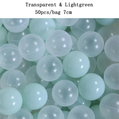 50 шт 7 см Пластиковые Красочные Мячи игрушки для взрослых надувные мячи для сухого бассейна - Цвет: tm-ql-4