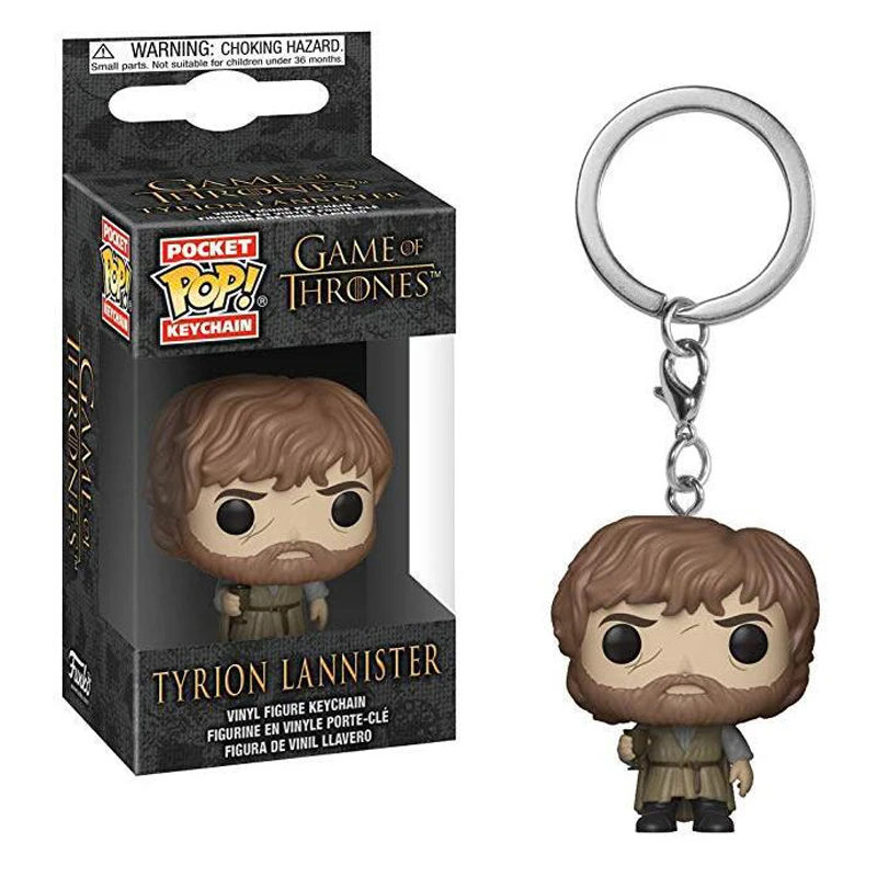 

Funko Pop Pocket Game of Thrones Keychain Tyrion Lannister Action Figure Toys