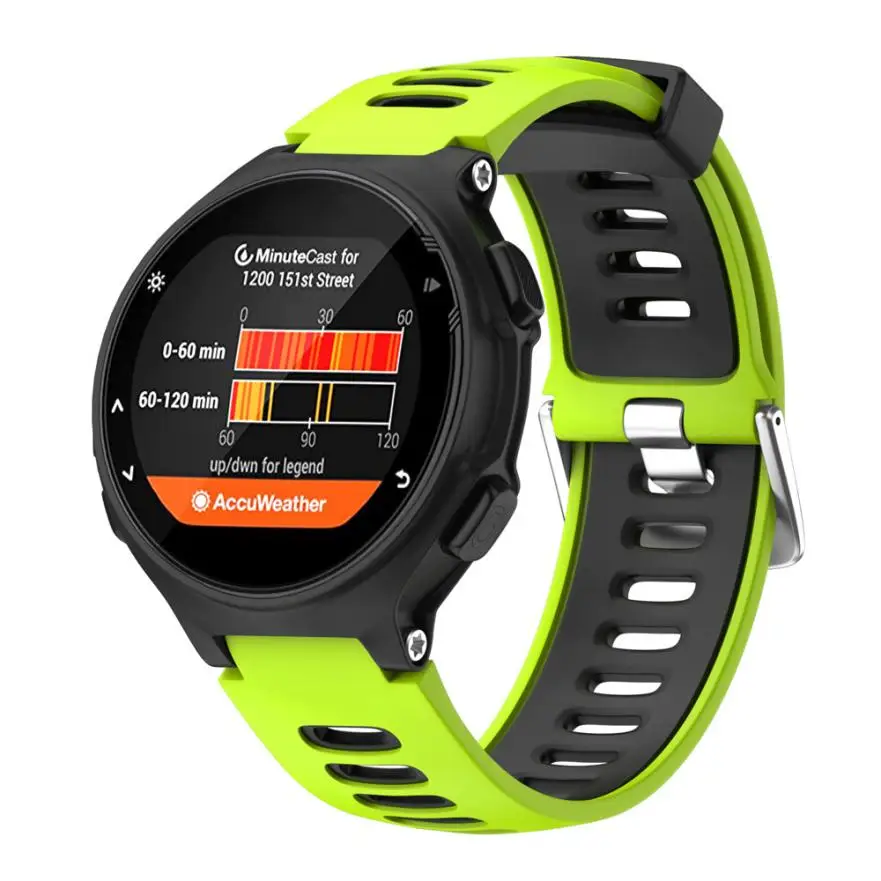 

CARPRIE high quality New Soft Silicone Strap Replacement Watch Band For Garmin Forerunner 735XT Watch dec20 P45
