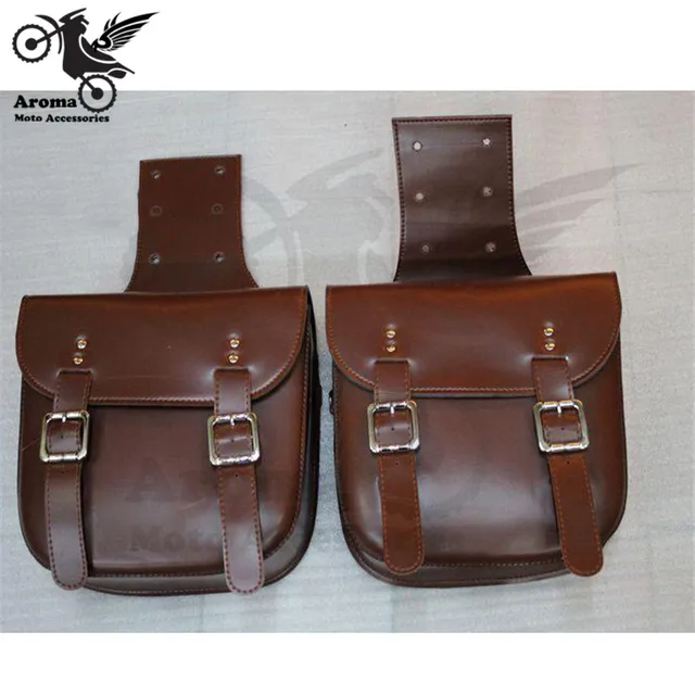 leather motorcycle saddlebags