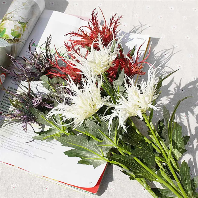 

1PCS 67cm Real Touch Artificial Flowers Wedding Decoration Bride Holding Fake Flowers Bouquet for Home Table Garden Decor Floral