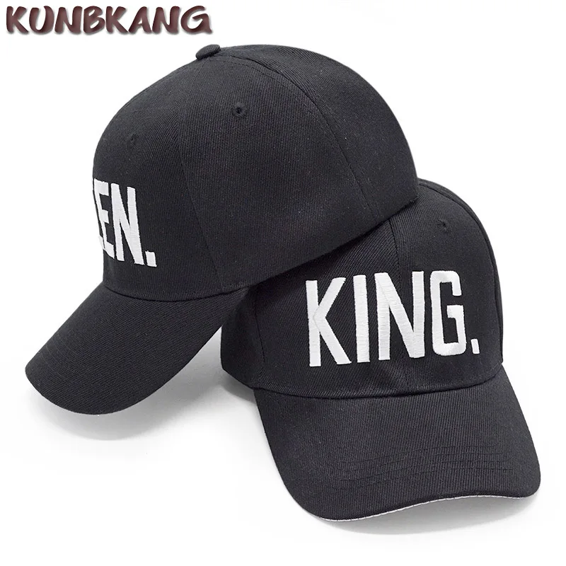 Новая модная бейсбольная кепка в стиле хип хоп с надписью KING QUEEN бейсболка для