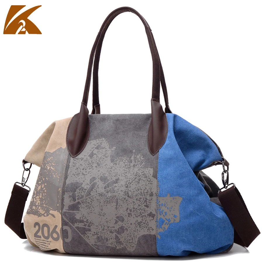 hobo bags for women bag canvas shopper notebook travel shoulder bag womens tote handbags ...