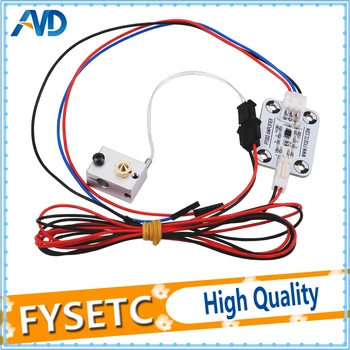 

Hot End PT100 Sensor Upgrade Kit PT100 Temperature Control Panel Sensor Heating Block 3D Printer Accessories