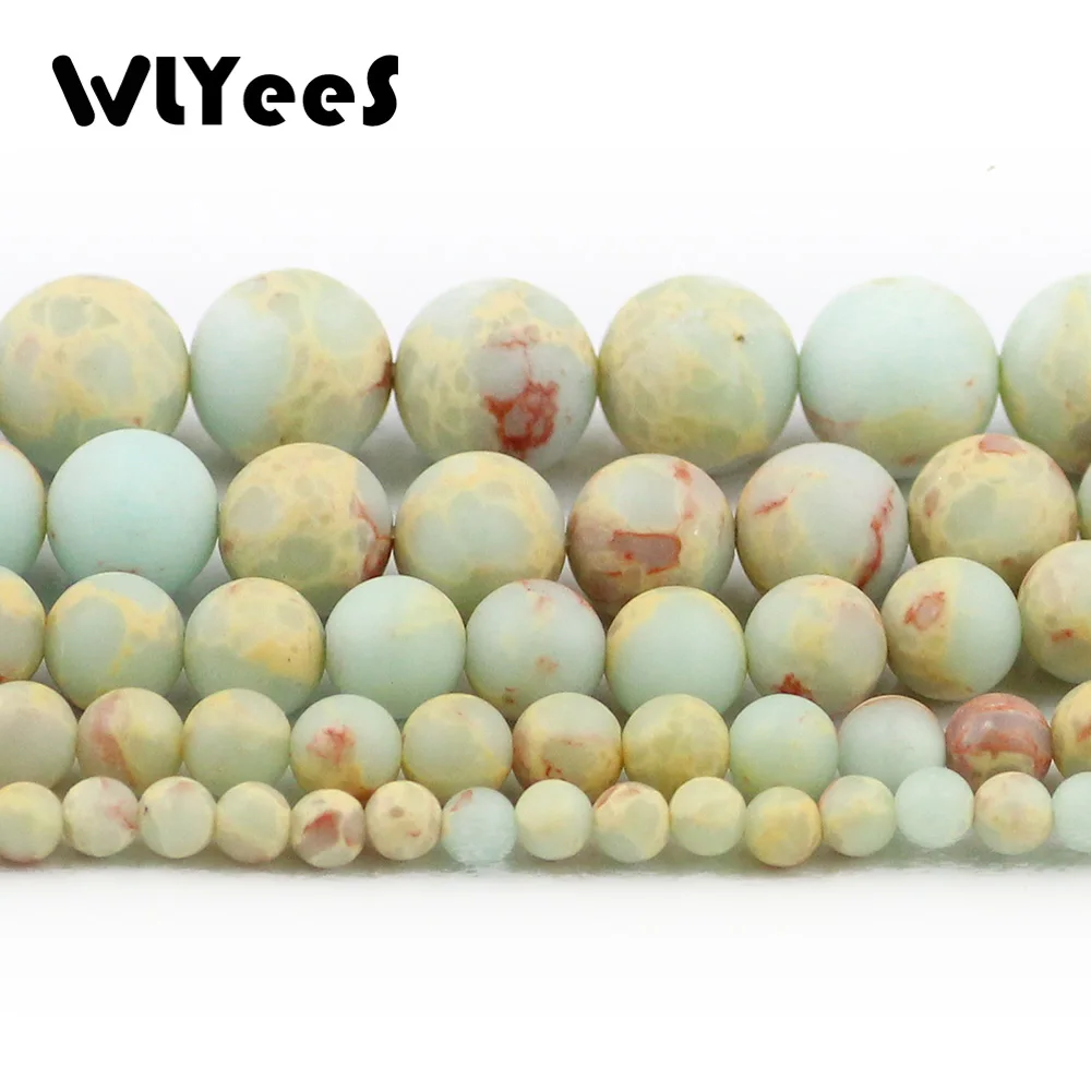WLYeeS натуральный матовый камень спектролит 4 6 8 10 12 мм круглый шар руды свободный