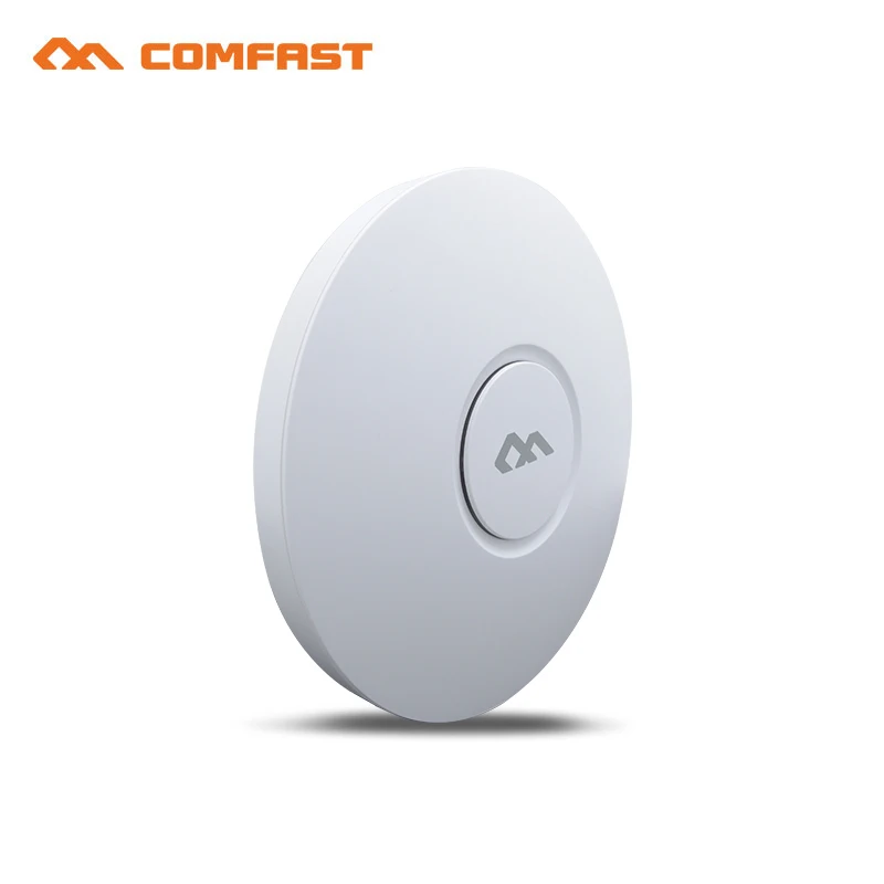 COMFAST 300 Мбит/с 802.11b/g/n беспроводной Стандартный Wi-Fi маршрутизатор настенный потолочный AP Точка доступа точка доступа с 48 в Poe адаптер питания