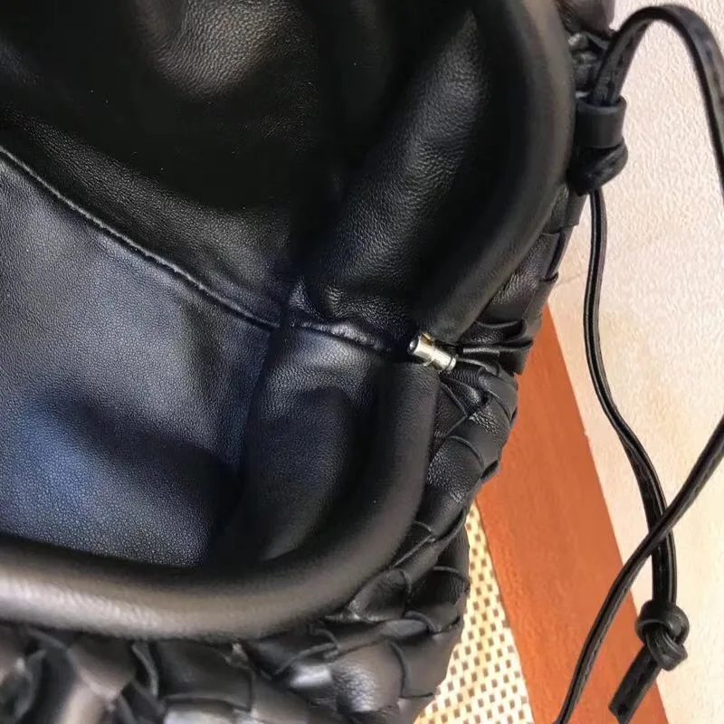 Новая высококачественная сумка на плечо из телячьей кожи Женская тканая Пельменная сумка женская индивидуальная Большая вместительная трикотажная сумка
