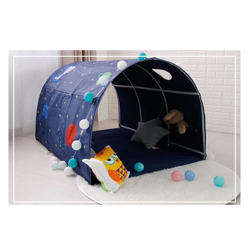 Портативный детский игровой домик для детей, складной домик, украшение для комнаты, палатка для ползания, туннель, игрушка, мяч, бассейн, кровать, палатка