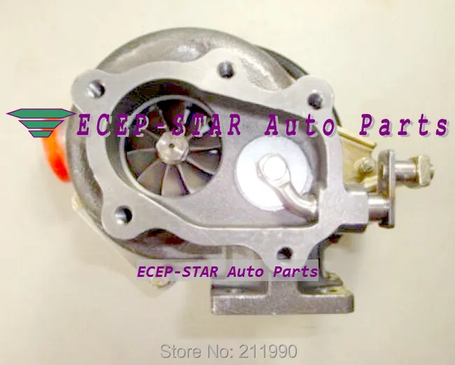 GT28 GT28-5 GT2860 T25 T28 Turbo turbocharger Journal 360 degree thrust bearing oil cooled 180-320HP Internal Wastegate - (4)
