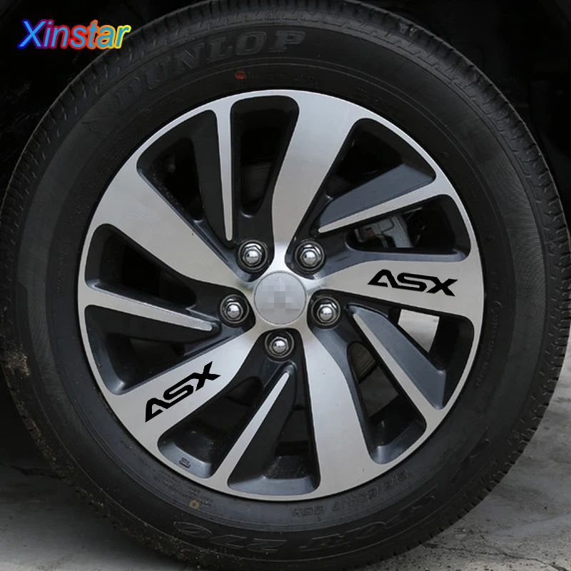 4 шт./лот стикер для автомобиля MITSUBISHI ASX 2011 2012 2013 2014 2015 автомобильные