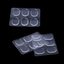 Женские силиконовые гелевые мягкие тонкие наклейка пятки износостойкие противоскользящие с утолщенными открытые туфли Подушка Мода