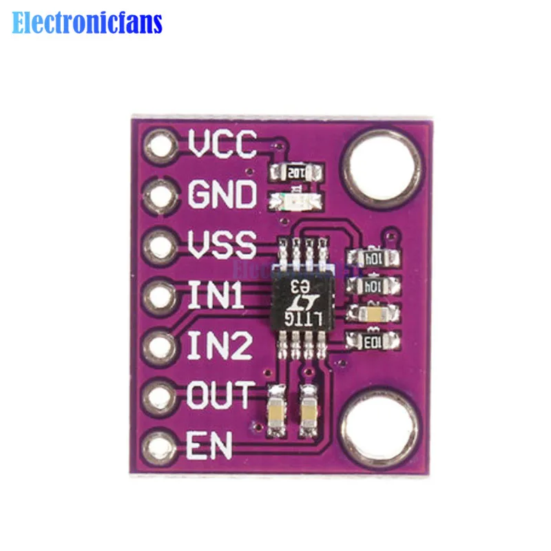 LTC1966 Точная микропауэр Delta Sigma RMS в DC преобразователь секционная плата