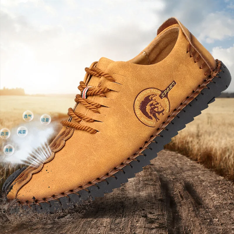 

High quality European fashion lace up genuine leather men shoes cool leisure adult flats oxfords 5 stars excellent men sneakers