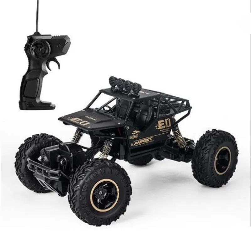 

New 1:16 RC Car 4WD 2.4GHz climbing Car 4x4 Double Motors Bigfoot Car Remote Control Model Off-Road Vehicle Toy For Kids Boys
