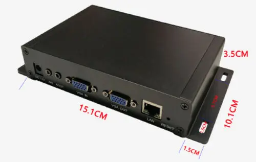 Codificador de vídeo vga para ip ou h.265/h.264, codificador vga por transmissão iptv via rtsp, rtmp, udp, onvif