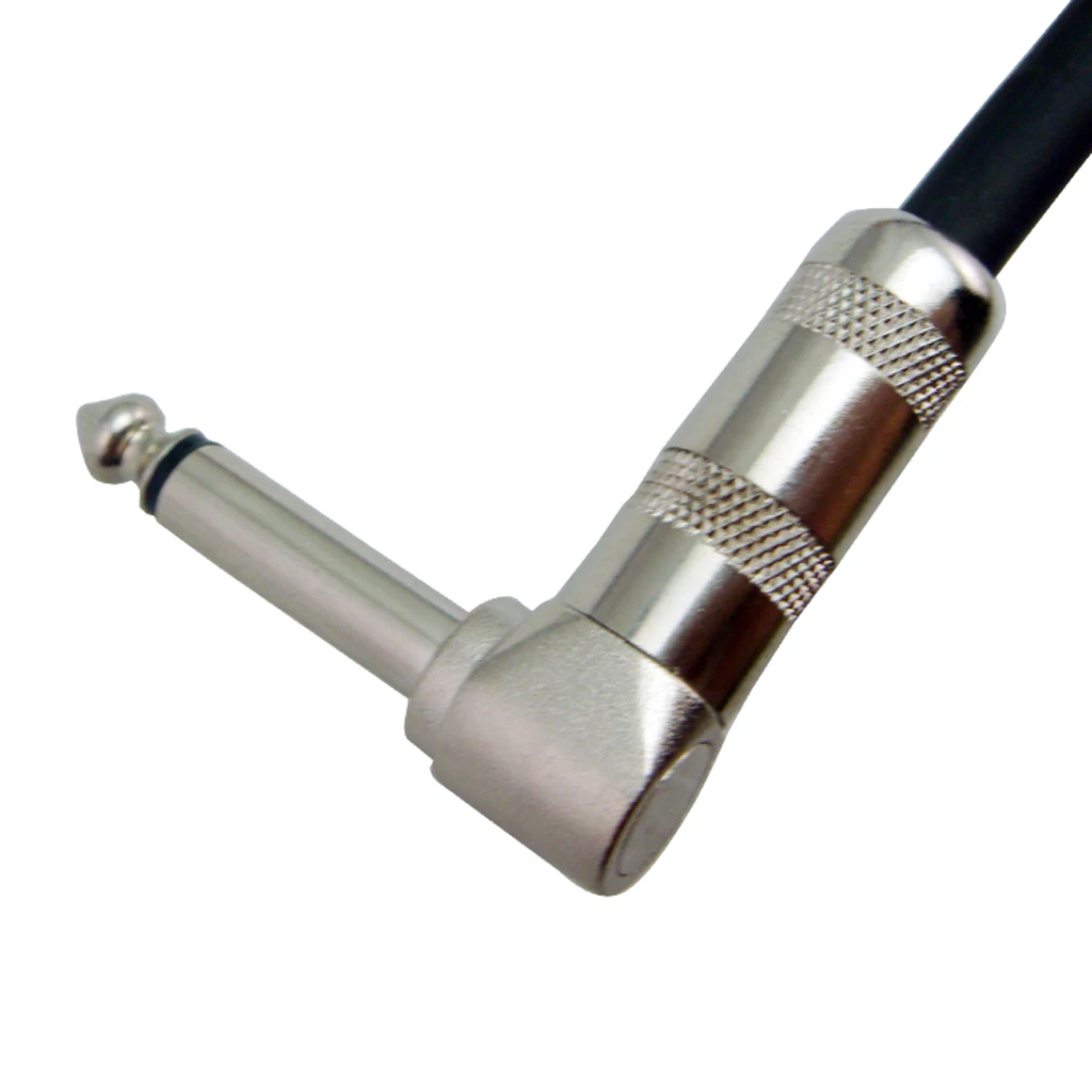 50cm 3 Colours Metal & Cloth & Copper Anti-noise Guitar Effect Pedal Cable Patch Cable for Guitar Pedal Adapters
