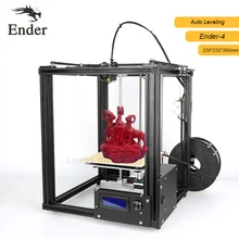 Автоматическое выравнивание Ender-4 3D принтер core-y алюминиевого Рамки v-слот дешевые принтера 3D комплект Большая площадь печати 220*220*300 мм n нити