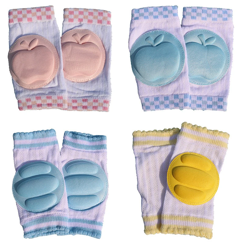 

Harnesses Leashes Baby kneepad comfortable cotton mesh breathable sponge children crawling learning to walk knee pads summer
