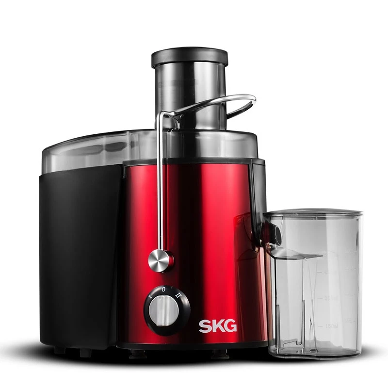 

SKG Electric Multifunctional Stainless Steel Wide Mouth Juice Extractor Juicer Red