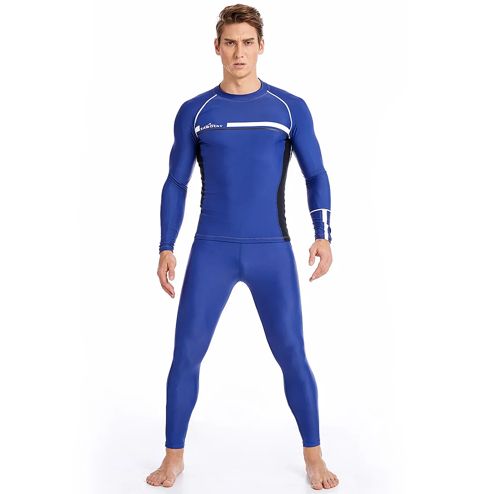 Men Plus Size Wetsuits Tight Swimwear Professional Diving Suits Bathing