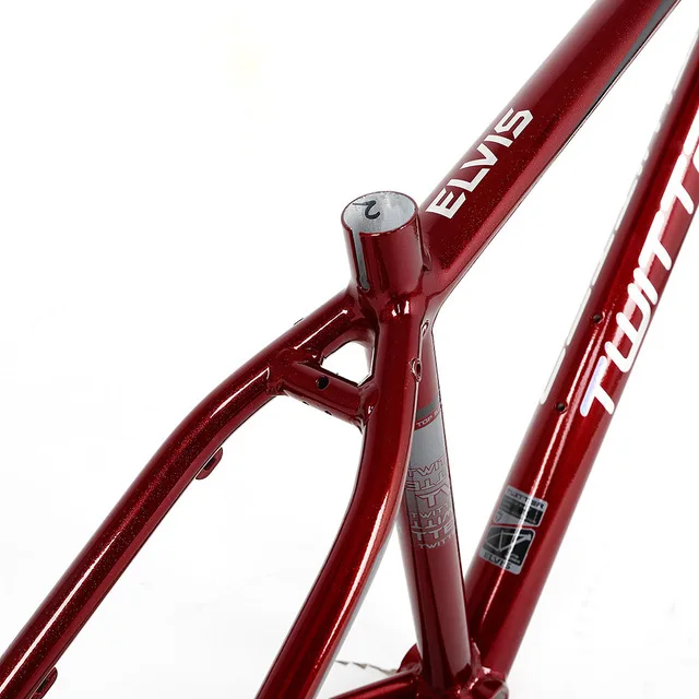Твиттер Элвис горный велосипед Алюминиевый сплав рама 26er 27er MTB AL7005 15 5 &quot17&quot