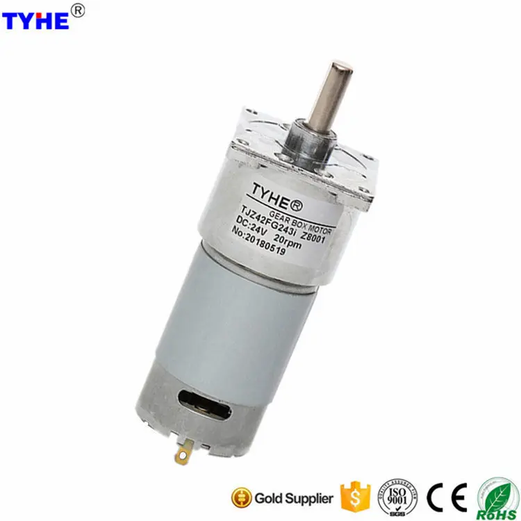 TJZ42FG Taihe скорость редуктор 42 мм Micro DC 12V24V Поворотный двигатель для барбекю