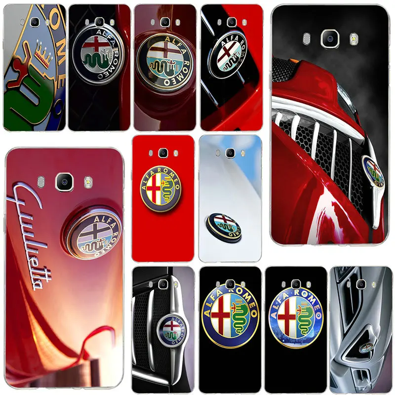 

Super Car Alfa Romeo Logo Soft TPU Phone Case Cover for Samsung Galaxy Note 2 3 4 5 8 S2 S3 S4 S5 Mini S6 S7 S8 S9 Edge Plus