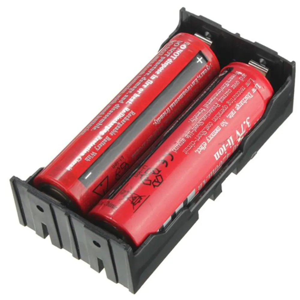 

Storage Box Holder Case For 18650 x2 3.7V Charger battery Rechargeable Battery 4 Pin charging portable electronic cigarette
