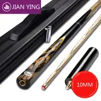 Jianying Billiard Club Small Head black 8 British snooker Billiard Cue Set Octave Single Hand Club Pool Cue Biljard Accessoires