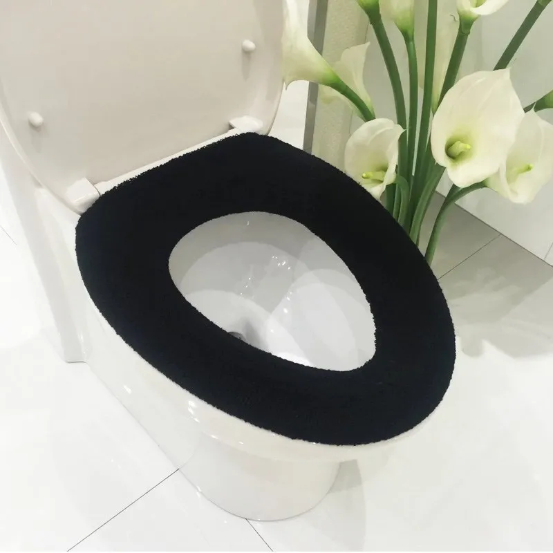 

Thickened High quality Warm Toilet seat cover Toilet O-ring Toilet cover Universal multi-color optional U-shaped O-shaped Gift