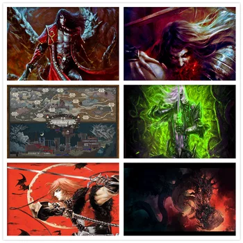

Castlevania lords Of Shadow Art White cardboard Poster Home Decor 42*30CM