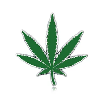

Hemp Fimble Leaf Ho JDM Car Sticker 3D Metal Auto Green Emblem Badge for BMW Audi VW Lada Tuning Accessories Car Styling
