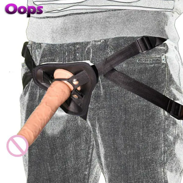 210*35mm Realistic Silicone Dildo Harness Strapons Fake Penis for Lesbian Strap on Dildos with Pants Sex Toys for Couple & Anal 1